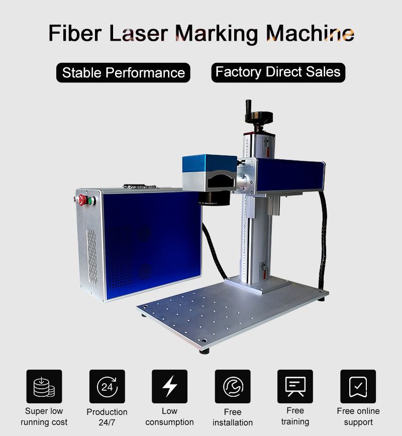 30W Jpt Mopa Fiber Laser Engraving Machine factory