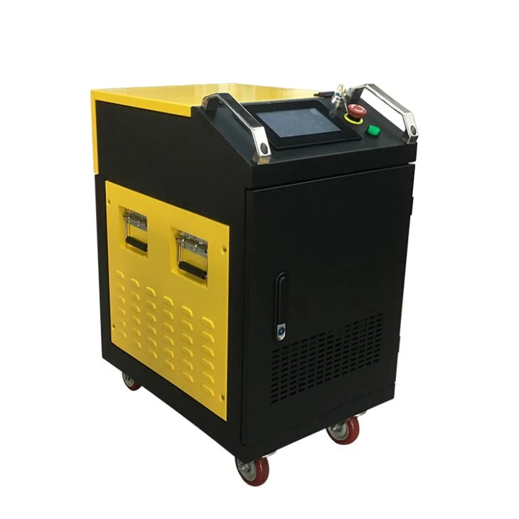 Mini mașină portabilă de curățat cu laser de 100 W pentru îndepărtarea ruginii